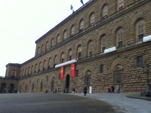 The Pitti Palace--keeping up with the Medicics.