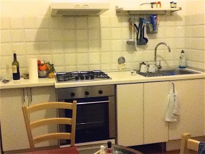 Kitchen fit for a gourmet cook.